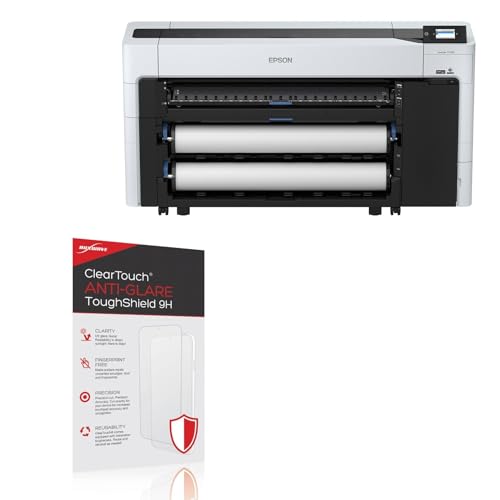 BoxWave Screen Protector Compatible With Epson SureColor T7770D - ClearTouch Anti-Glare ToughShield 9H (2-Pack), Anti-Glare 9H Tough Flexible Film Screen Protector