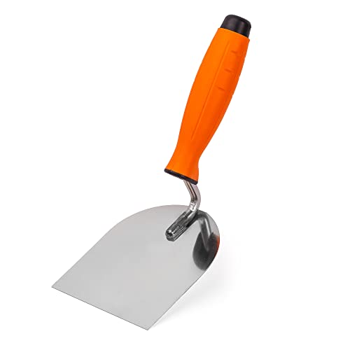 MIVOS Fliesenwaschset 7-teiliges Fliesenleger Waschset mit Räder - Profi Fliesen Waschset - Stukkateurspachtel - Zahnkelle - Schwammbrett - Reibebrett - Eimer 22L - Mörtelmischer