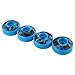 HERCHR Skateboard Wheels 52mmX30mm Cruiser Wheels Pack of 4 Skate Board Wheels Skate Wheels Skate Board Wheel Bearings Skateboard Wheel Set Skateboard Wheel Replacement for Tricks (Blue)