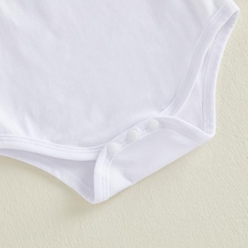 BeQeuewll Baby Boy St Patricks Day Outfit Newborn Romper+Plaid Shamrock Overalls+Hat 3Pcs Babys First St Patricks Day Outfit