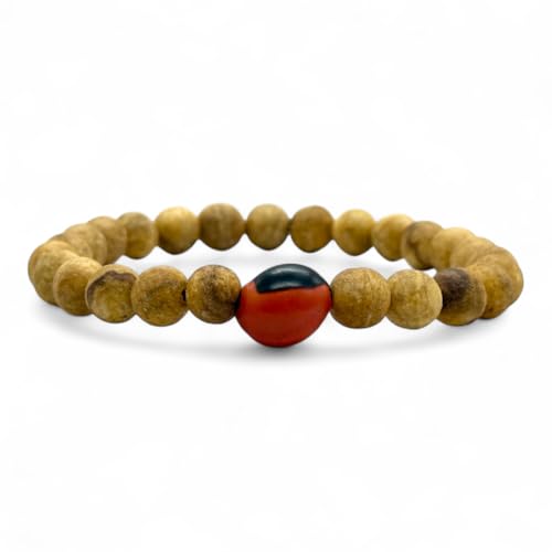 Pachamama Essentials Palo Santo Bracelet Handmade in Peru Spiritually Cleansing Negative Energy Protection2