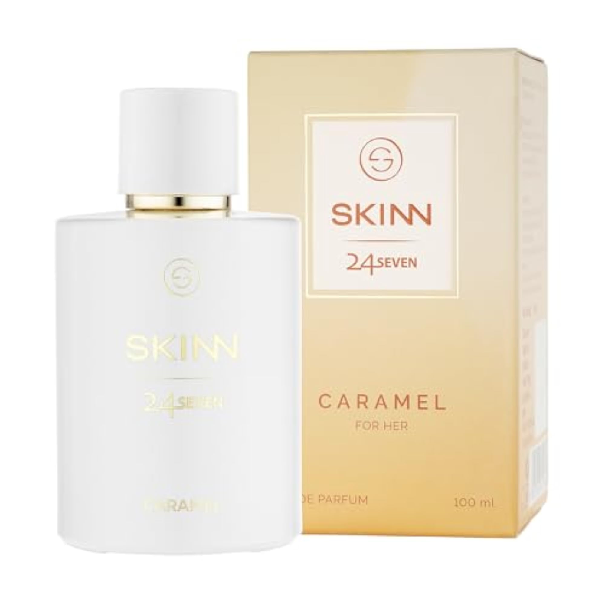 24Seven Caramel Perfume for Women, 100ml