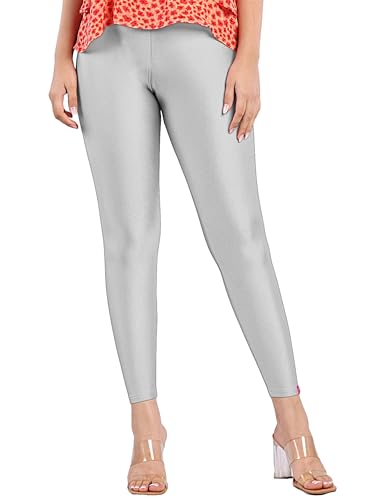 Image of Fly Birds Women Solid Shimmer Legging