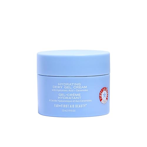 First Aid Beauty Hydrating Dewy Gel Cream, Oil-Free, 1.9 fl oz