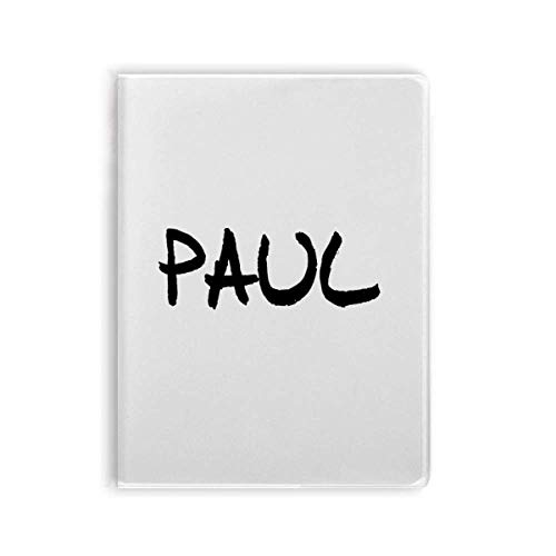 Carnet Paul avec couverture souple idéal pour vos cafés-philo