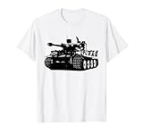 Tiger Panzer - Sudadera con capucha para hombre y mujer Camiseta