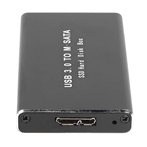 Carcasa externa para SSD MSATA USB 3.0 miniatura 7