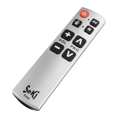 Senza pre-programmazione - richiede un telecomando a infrarossi funzionante per l'apprendimento. Tasti extra grandi, anche diversi telecomandi originali.