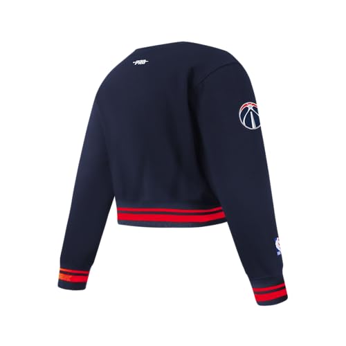 Image of Pro Standard Big Girls NBA Retro Classics Fleece Crewneck Sweatshirt