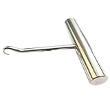 JUMPLAWN Racket Stringing Tool aus Edelstahl Ziehhaken für Tennis Badminton Squash Schläger Ziehwerkzeug für Besaitungsmaschine Ergonomisch und Schonend für Saiten Einfach zu Bedienen