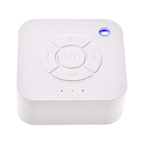 LINXING White Noise Machine Einschlafhilfe Weißes Rausche Maschine 9 Natürliche Beruhigender Geräuschen TimingFunktion Tragbarer Schlaftherapie Cover
