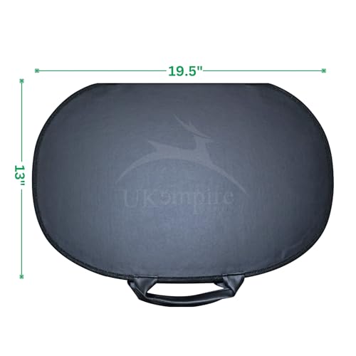 Premium Masonic Chain Collar Case Black Leather (Improved Design), Freemason Carrying Bag2