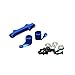 KMULOJYH for RCAWD Bellcranks for and Drag Link for Mini-T 2.0, for Mini-B for Losi 1/16 for mini-B 1/18 for mini-T 2WD for RC car for Parts(Blue)