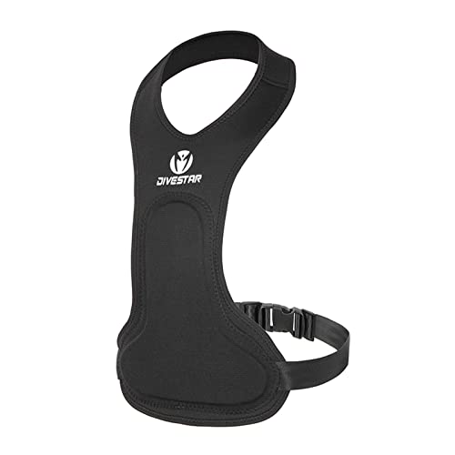 Design della cintura regolabile: con cintura regolabile, si adatta facilmente alla forma del corpo, se indossato sotto una muta in neoprene, il pad di carico del torace in neoprene si manterrà caldo è aumentato. Darti una maggiore libertà di movimento.