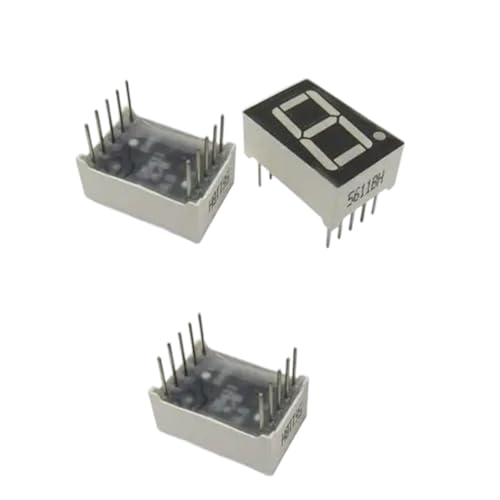 10PCS 0.56 Inch 1 Digit Red Led Display 7 Segment Common Anode New for Arrival 2025 High for Quality