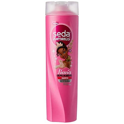 Seda Shampoo Infantil Tiana Juntinhos Crespos Encantados Frasco 300Ml