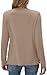 OFEEFAN Womens Fall Fashion 2025 Fall Shirts for Women 2025 Womens Long Sleeve Tops Business Casual Clothing School Outfits for Teachers Khaki L