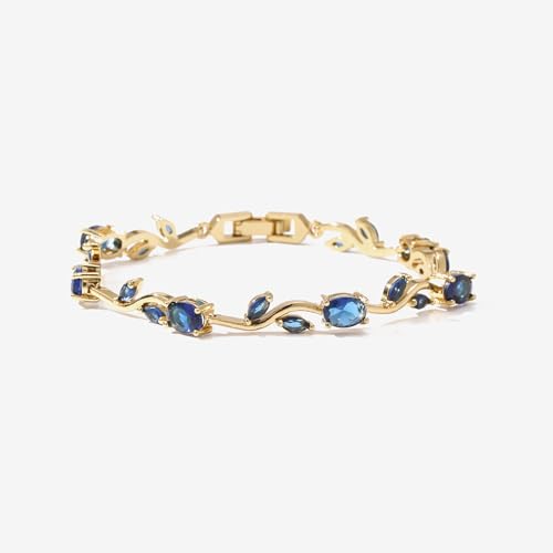 Image of SALTY Tulip Bracelet for Women Anti Tarnish | Fancy Floral Bracelet | Jewellery Gifts | Hand Band | Fashion Accessories for Girls | Minimal Jewelry Design | Gift for Rakhi | Gift for Diwali, Christmas, Marriage, Birthday
