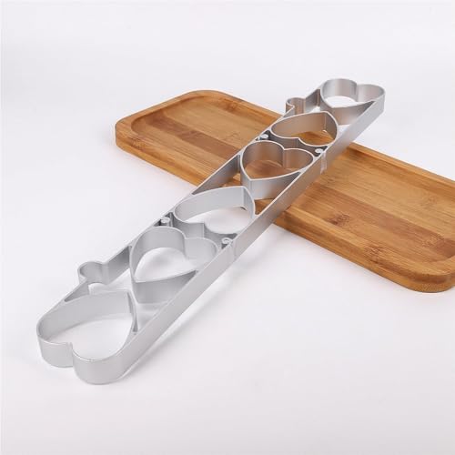 Juego de moldes para hornear postres con formas de afecto 5