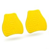 Shophubio Road For Bike - Adaptadores de pedal para tacos de autobloqueo SL, placas de conversión de nailon para usar zapatos regulares en pedales sin clip, paquete de 2 (negro S)