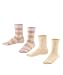 Produktbild FALKE Unisex Kinder Happy Stripe 2-Pack K SO Socken, Beige (Sand Melange 4650), 31-34 (7-9 Jahre) (2er Pack)