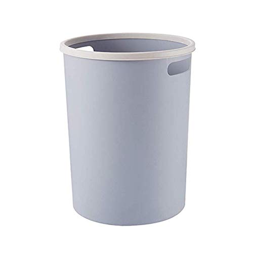 Petite poubelle de salle de bain 1,6L dotée d'un anneau de pression anti-glissement