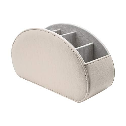 SANQIANWAN Boîte de stockage en cuir multifonctionnelle pour le bureau pour le rangement d'articles de papeterie, crayons/stylos, téléphones portables,...