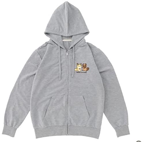 Amazon.co.jp: タヌキとキツネ パーカー と エコバッグ 福袋 ハッピー