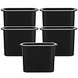 Milisten Professional Speaker Port Tubes 5-Pack 5.5X4.1X2.2 Inch Air Vents for Home and Car Audio Systems Bass Reflex Noise Reduction and Turbulence Control