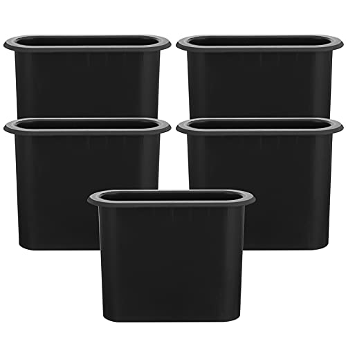 Milisten Professional Speaker Port Tubes 5-Pack 5.5X4.1X2.2 Inch Air Vents for Home and Car Audio Systems Bass Reflex Noise Reduction and Turbulence Control