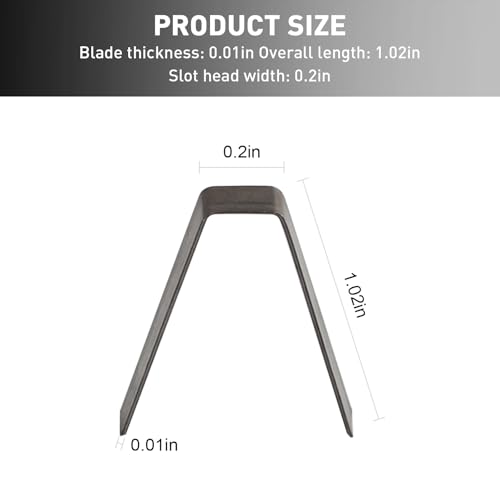 Image of Tire Groover Blade #4 7 /32 inch for Ideal Tire Groover, Regroover Square Standard Duty Blade, Heated Free Control of Tire Grooving Depth -18 Pcs