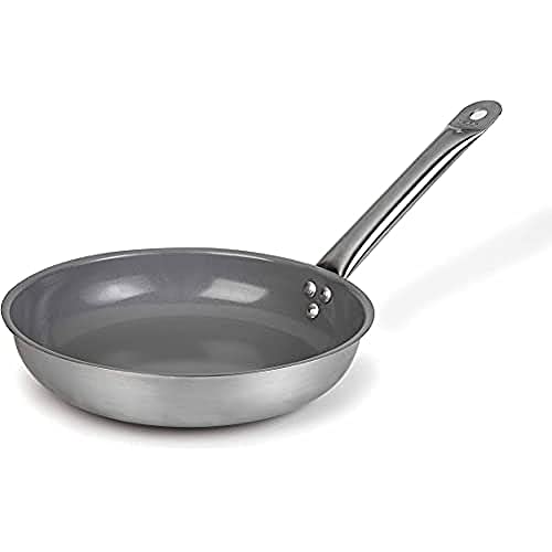 Lacor 51740, Padella Chef, In Acciaio Inox/Ceramica, Diametro 40 Cm