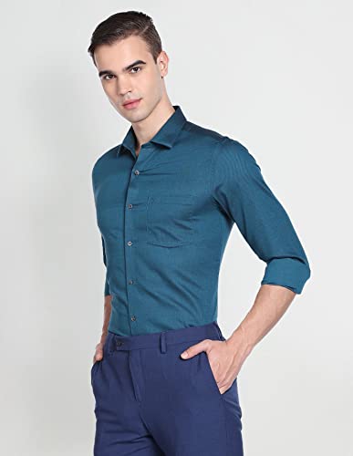 Image of Arrow Men's Structured Slim Fit Shirt