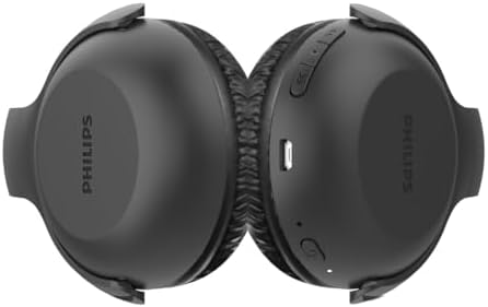 Philips TAUH202 Kablosuz Kulak Üstü Kulaklık Siyah - Görsel 4