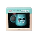 diseño tazas amor y amistad - Taza de cerámica con mensaje y un simpático corazón Mr. Wonderful en su asa.