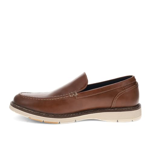 DOCKERS Mens Elmhurst Dress Casual Slip On Loafer Shoe, Cognac, 13 M - image 6
