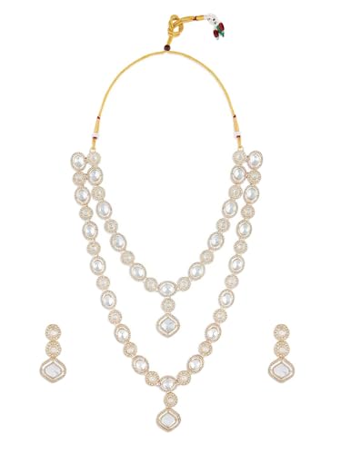 Juego de joyas chapadas en oro DMZ-2622 pendientes anillos latón S