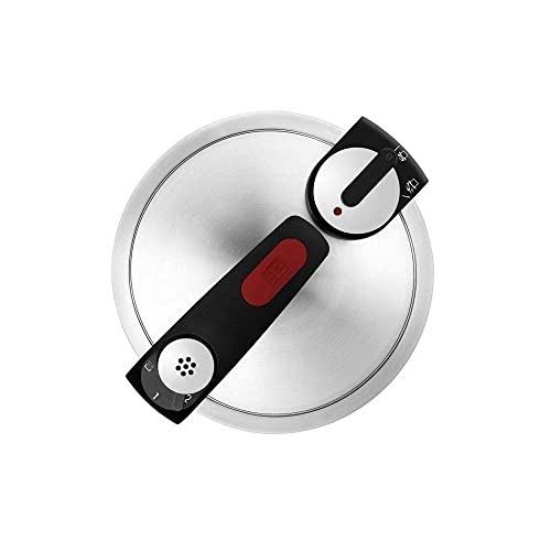 BRA Tekna Olla a Presión Rápida de Fácil Apertura de 4 Litros, Fabricada en Acero Inoxidable 18/10, Con 2 Programas de Cocción y Sistema de Bloqueo de Apertura, Apta para Todo Tipo de Cocinas - imagen 4