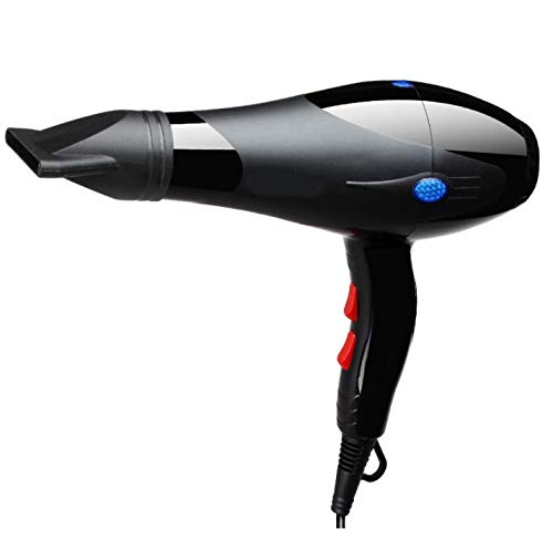 Dnhcll Pack Of 2 Black Professional Plastic Hair Dryer Diffuser, Dryer Nozzle Wide Design Plastic Hair Dryer Nozzle Replacement Blow Flat Hairdressing Salon Styling Tool #TOP4