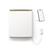 Smart EnviMAX 1000W Wi-fi Plug-in Electric Wall Heater - Energy Efficient Smart Heaters for Large Rooms - App Controlled Electric Heater with Thermal Shut Off Switch - Works with Alexa & Google Home