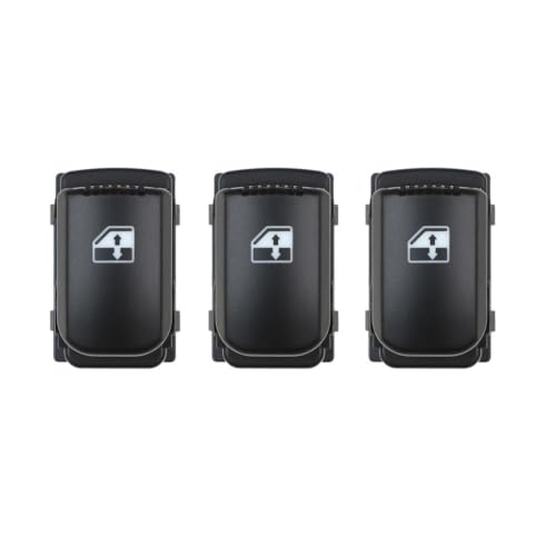 Bouton de vitre électrique pour MK2 2007-2011 | Lot de 3 interrupteurs 93580-2B000