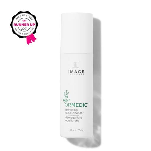 IMAGE Skincare, Ormedic pH Balancing Facial Cleanser, Mild Foaming and Hydrating Face Wash with Aloe Vera, 6 fl oz
