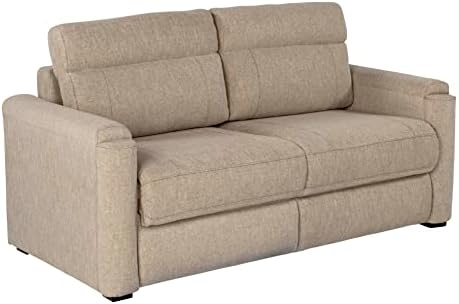 THOMAS PAYNE 68" Norlina RV Tri-Fold Sofa with Woven Fabric, Couch-to-Bed Conversion, Removeable Back, Easy Installation for Travel Trailers, 5th Wheels and Motorhomes - 2020128771