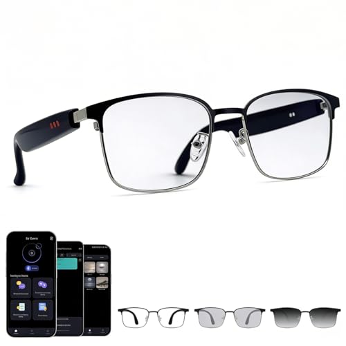 Fecoul Smart Bluetooth Glasses with AI Translator