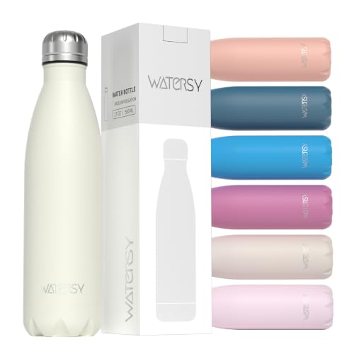 Image of WATERSY Stainless Steel water bottles,17oz /500ml Insulated Water Bottle