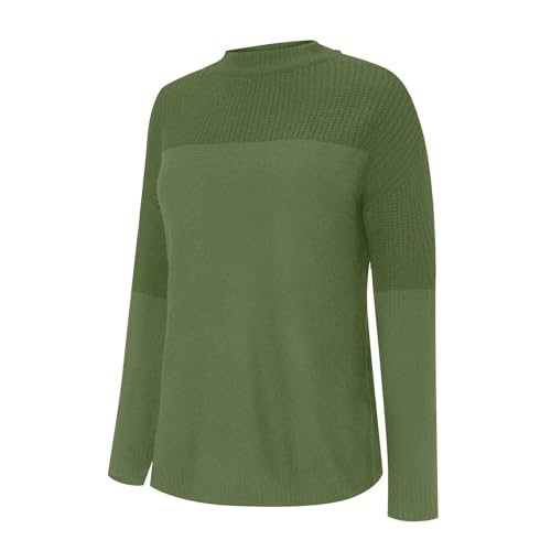 Oversized Sweaters for Women Trendy Knit Crew Neck Sweater Winter Holiday Warm Ladies Long Sleeve Pullover Sweaters4