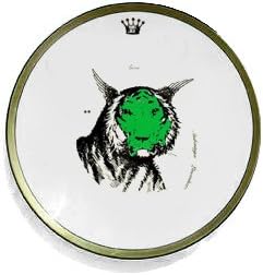 Jeanne Koepp Porcelain Dinner Plate (7.5", Tiger)