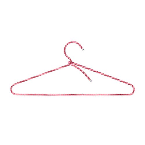 Cord Hanger | dünne Textil-KLEIDERBÜGEL aus Seil mit Alu-Kappen | 5er Set...