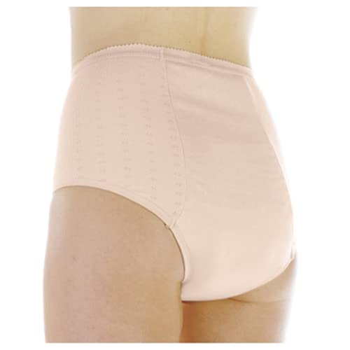 3-Pack Women's Maximum Absorbency Reusable Bladder Control Panties Beige Medium (Fits Hip: 38-40") #TOP4