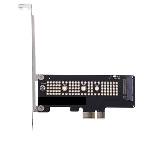 NVMe PCIe M.2 NGFF SSD to PCIe X1 Adapter Card PCIe X1 to M.2 Card with Bracket Desktop PC PCI-E x4 x2 Expansion Card Full Speed